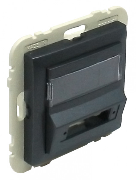 Efapel C.P. Koppeling Voor Sc Apc Duplex Fo Connector D.Grijs