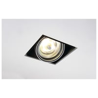 AIXLIGHT PRO 1 FRAMELESS zwart inbouwframe