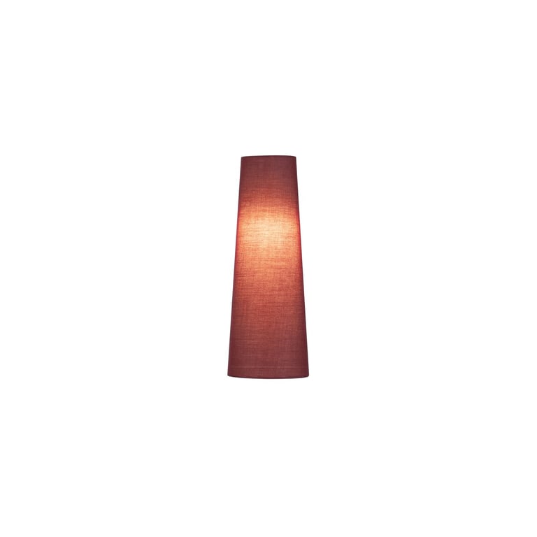 FENDA 15cm lampenkap conisch wijnrood