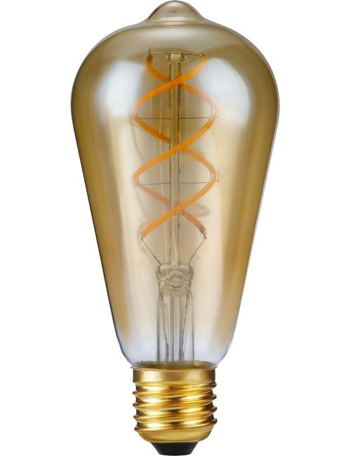 LED E27 Fila FleX DH Rustika ST64x140 230V 320Lm 5W 820 AC Gold Dim