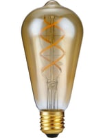 LED E27 Fila FleX DH Rustika ST64x140 230V 320Lm 5W 820 AC Gold Dim