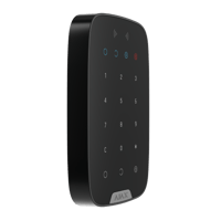 AJAX - KeyPad - Plus - Zwart