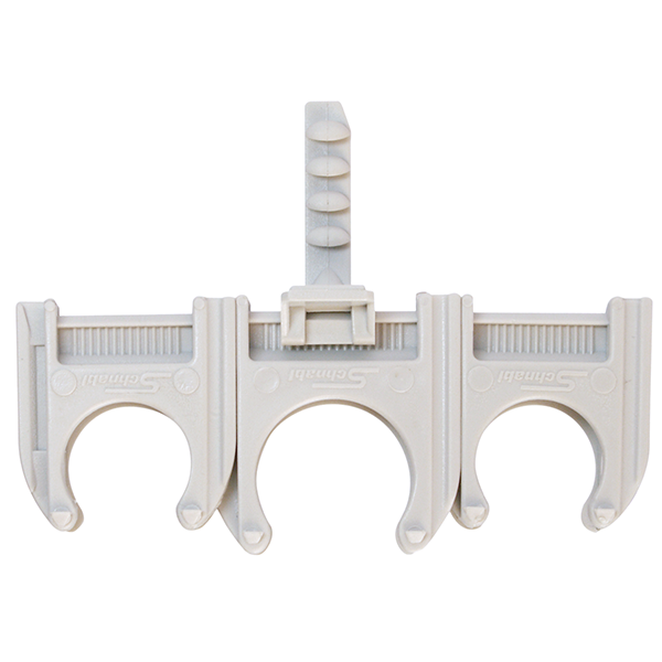 Schnabl EC25 Euro-Clip 25mm licht grijs