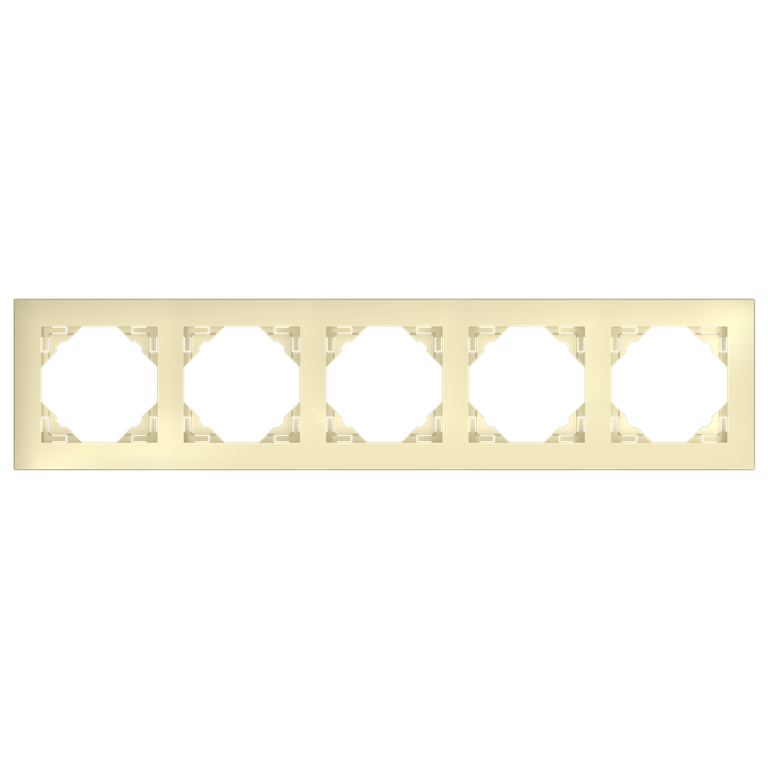 Efapel aquarella afdekr. 5v goud