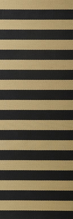Design vloerkleed Woodnotes Big Stripe Black – Natural 1420905