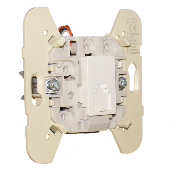 Efapel inb. wcd rj11/12 ptt wit