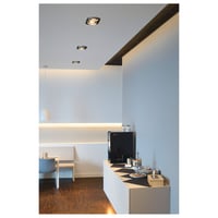 AIXLIGHT PRO 2 FLAT FRAMELESS ROUND zwart