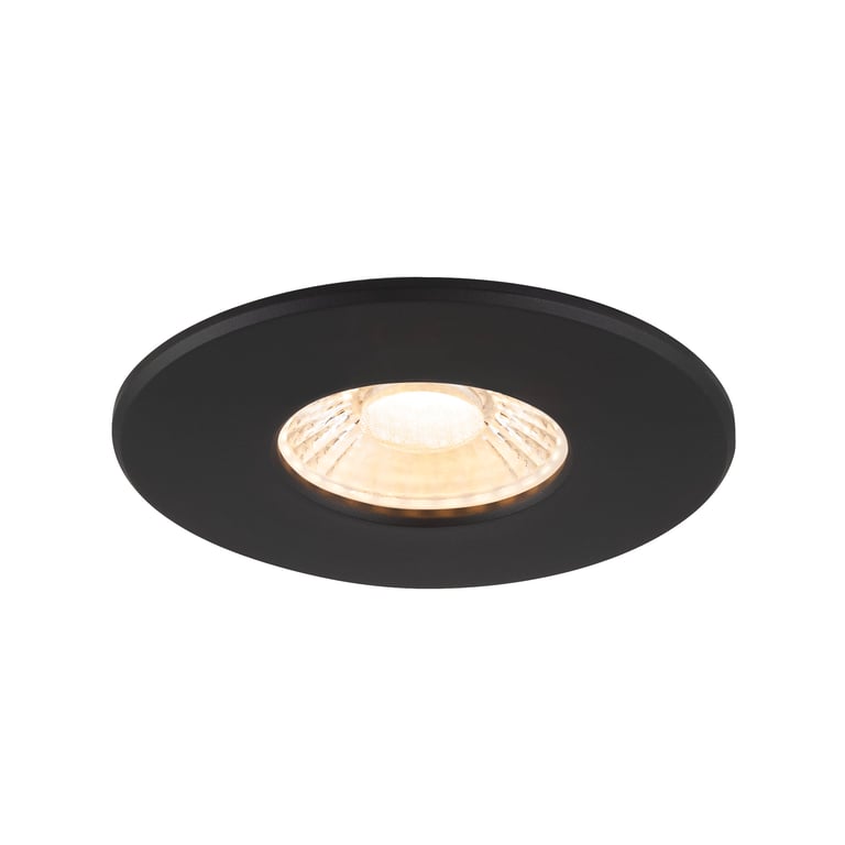 UNIVERSAL DOWNLIGHT afdekkap, voor Downlight IP65, rond, zwart