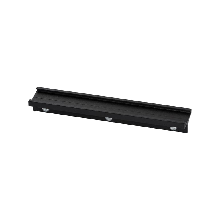 3-Fase rail, koppelstuk, mechanisch, zwart