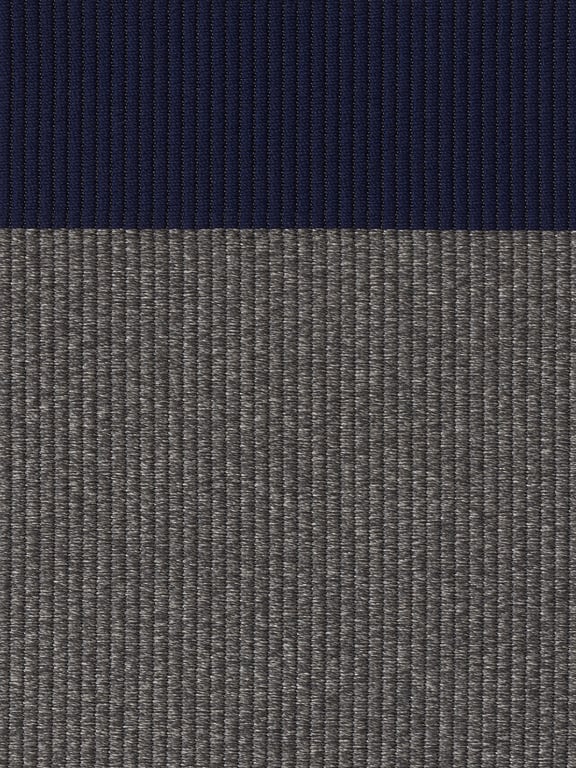 Buitenkleed Woodnotes Beach Melange Grey Navy Blue