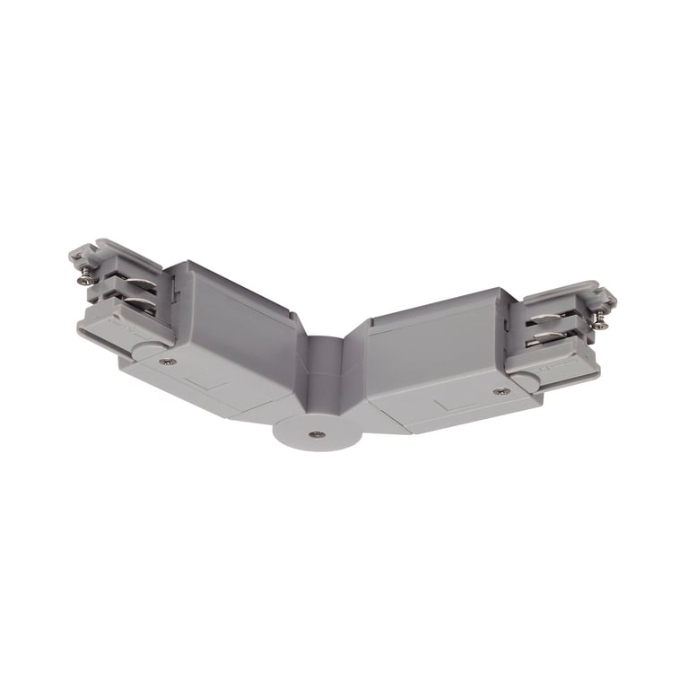 Flexverbinder voor S-TRACK 3F-rail zilvergrijs