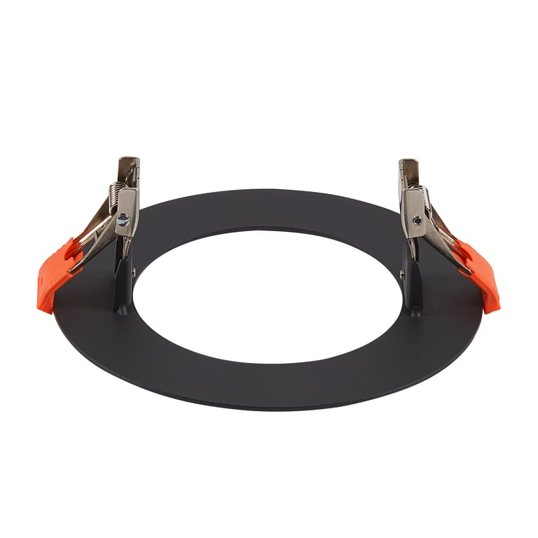 NUMINOS S inbouwframe rond 160/100mm zwart