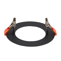 NUMINOS S inbouwframe rond 160/100mm zwart