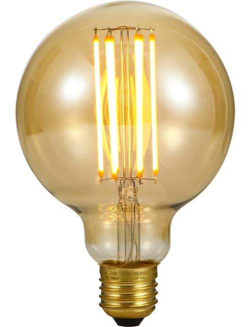 Masterlight - LED E27 Fila Globe G95x135 230V 400Lm 5.5W 920 AC Gold Dim SLF023881605