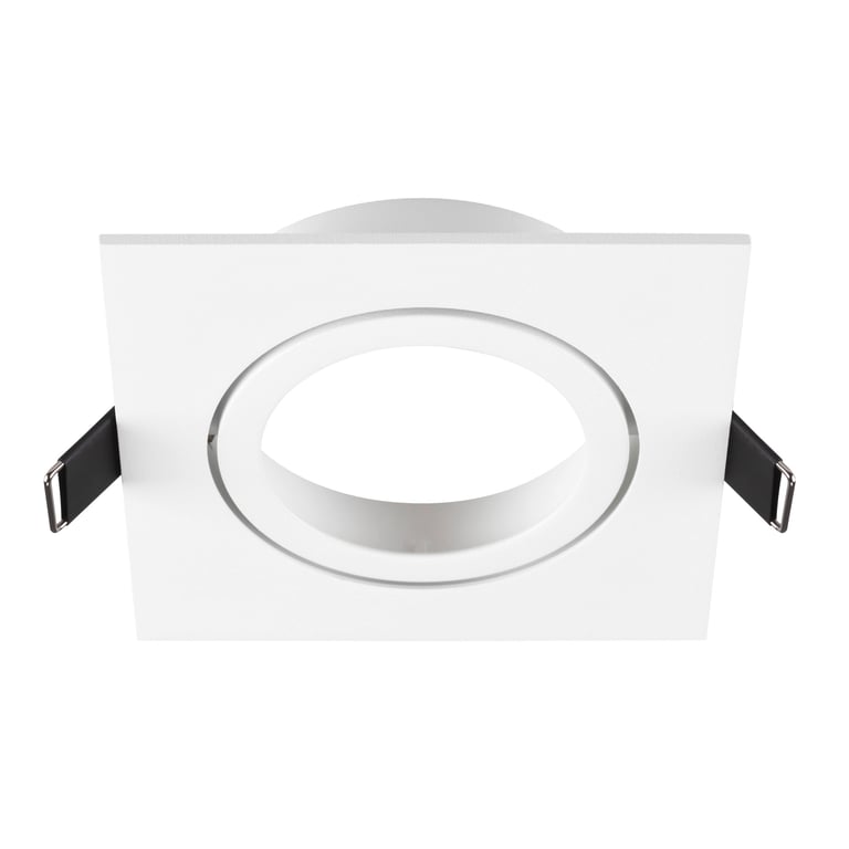 NEW TRIA® 95, plafondinbouwring, L: 11 B: 11 H: 2.6 cm, IP20, wit