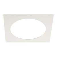 NUMINOS XL inbouwframe recht 240/180mm wit