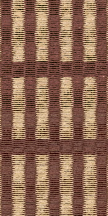 Design vloerkleed Woodnotes New York Reddish Brown - Natural 11805