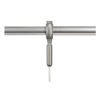 Pendelarmatuuradapter EASYTEC 2 zilvergrijs