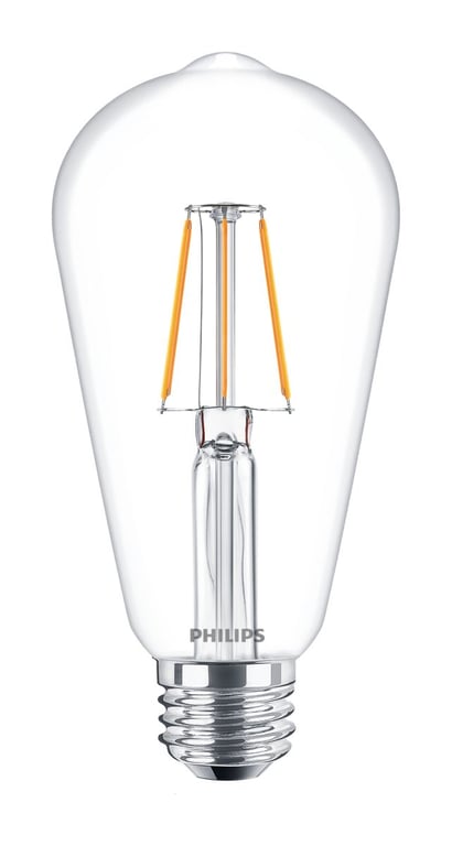 CorePro LEDBulbND 4-40W E27 ST64 827 CLG