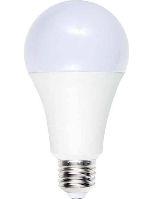 LED E27 GLS A71x135 100-240V 1200Lm 15W 830 160° AC/DC Opal