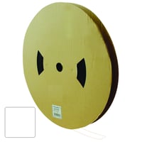 KLEMKO FP1-WI-1.2 - Haspel Krimpkous Polyolefin Wit krimpt 1:2 D=1.2mm