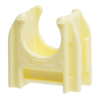 Schnabl EC16 Euro-Clip 16mm - 5/8 (50st) creme / geel