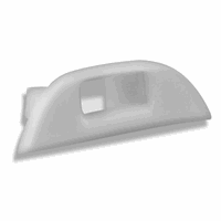 E70 eindkap silicone voor profiel PO14 met kabelgoot 1st