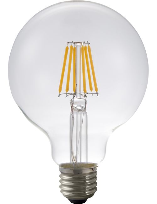 Masterlight - LED E27 Fila Globe G95x135 230V 470Lm 5.5W 925 AC Clear Dim SLF023880602