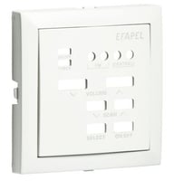 Efapel Cpl 1 Mono Kanaal Geluid Controle Unit Met Fm Wit