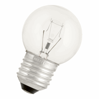 Calex Ball lamp 220-240V 10W 55lm E27 clear, energy label E
