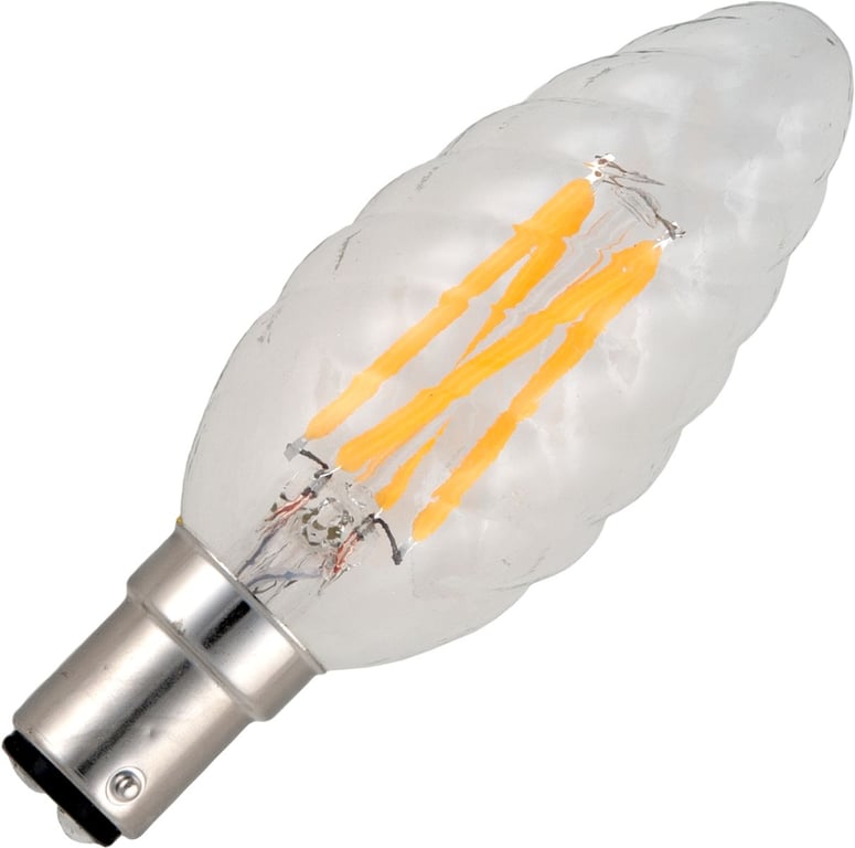 Masterlight - LED filament Twisted-Candle Ba15d 4W SL024010302