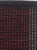 Kvadrat vloerkleed Element C0590 Zwart/Bordeaux/Groen