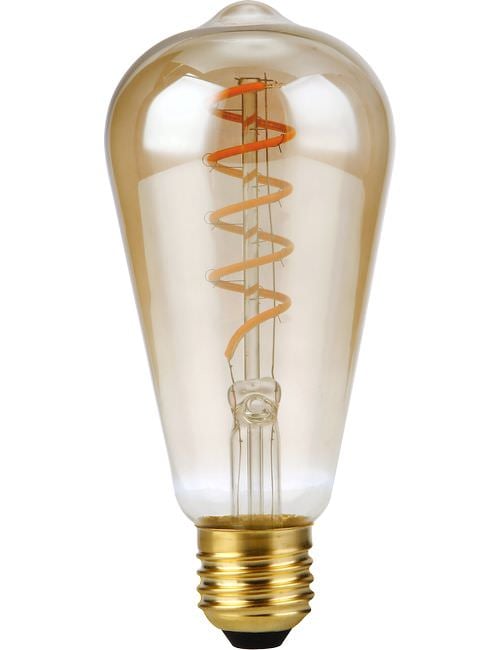 LED E27 Fila FleX AX Rustika ST64x140 230V 200Lm 4W 920 AC Gold Dim