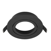 NEW TRIA® 95, plafondinbouwring, D: 11 H: 2.6 cm, IP20, zwart