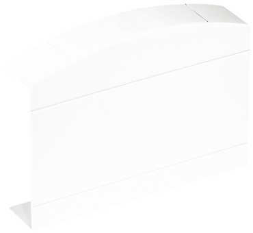 Efapel adapter (zij) tbv 47 serie schakelmateriaal halogeenvrij wit b110mm h34mm