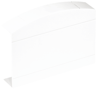Efapel adapter (zij) tbv 47 serie schakelmateriaal halogeenvrij wit b110mm h34mm