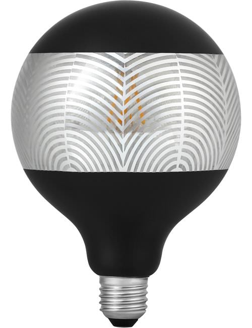 LED E27 Fila Laser Leaf G125x180 230V 120Lm 4W 925 AC Black