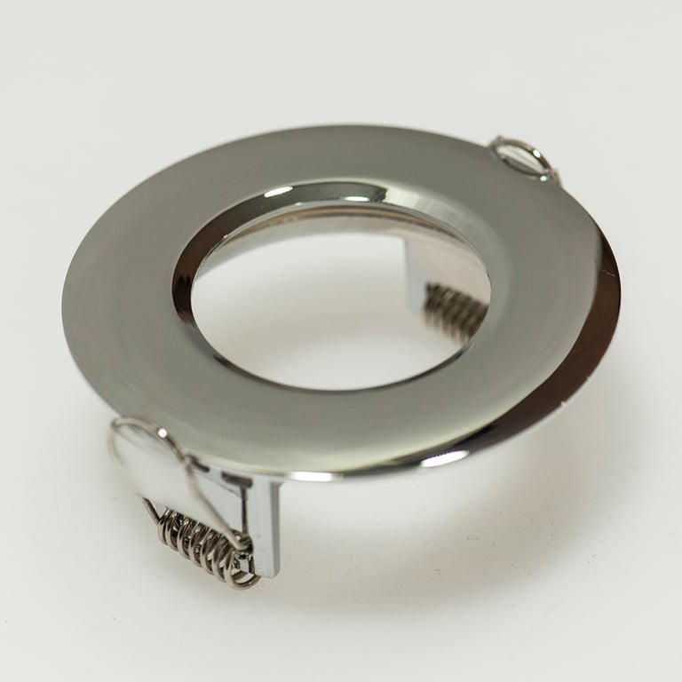 Downlight ring, rond 82(72)mm, chrome