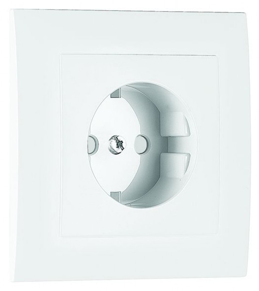 Efapel Monoblok Afdekking En Wcd Met Ra Kindvr. (Schuko) Wit