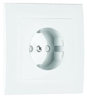 Efapel Monoblok Afdekking En Wcd Met Ra Kindvr. (Schuko) Wit