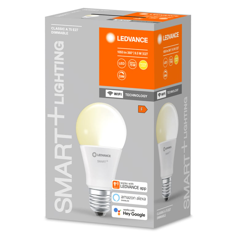 SMART+ WiFi Classic Dimmable 75 9.5 W/2700K E27 (CS à 1 PCE)