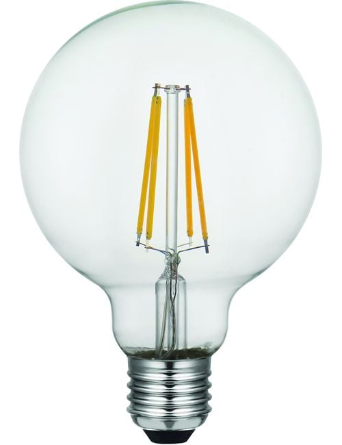 LED E27 Fila Globe G95x135 230V 630Lm 8W 925 AC Clear Dim
