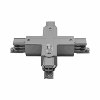 3-Fase Track | Zilver | X shape connector