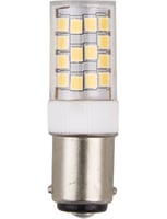 LED Ba15d Tube T17x52 230V 350Lm 3.5W 830 AC Clear Triac-Dim