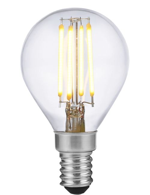 LED E14 Fila Ball G45x75 230V 300Lm 4W 922 AC Clear Dim