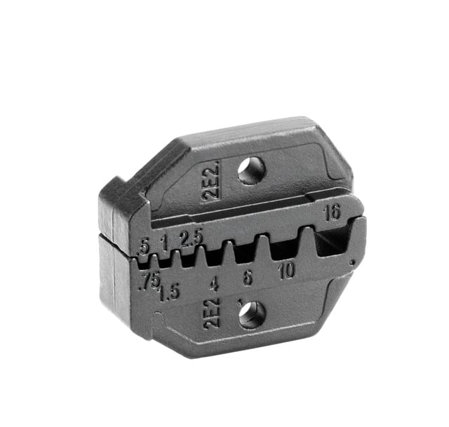 Matrijs Adereindhulzen 0,5 - 16mm² voor Perstang 106112