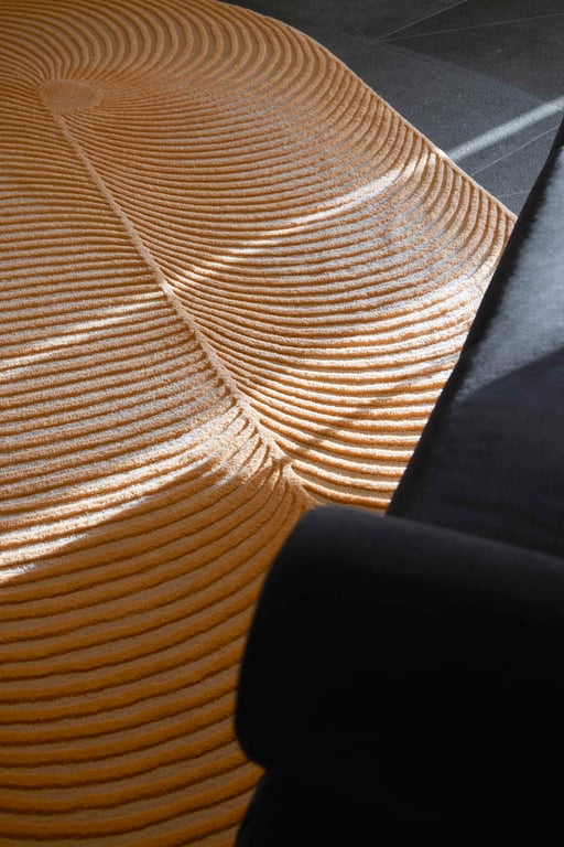 Design vloerkleed Gan Rugs Giro Peach