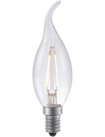 Masterlight - LED E14 Fila Tip Candle C35x120 230V 150Lm 1.9W 821 AC Clear SL149315021