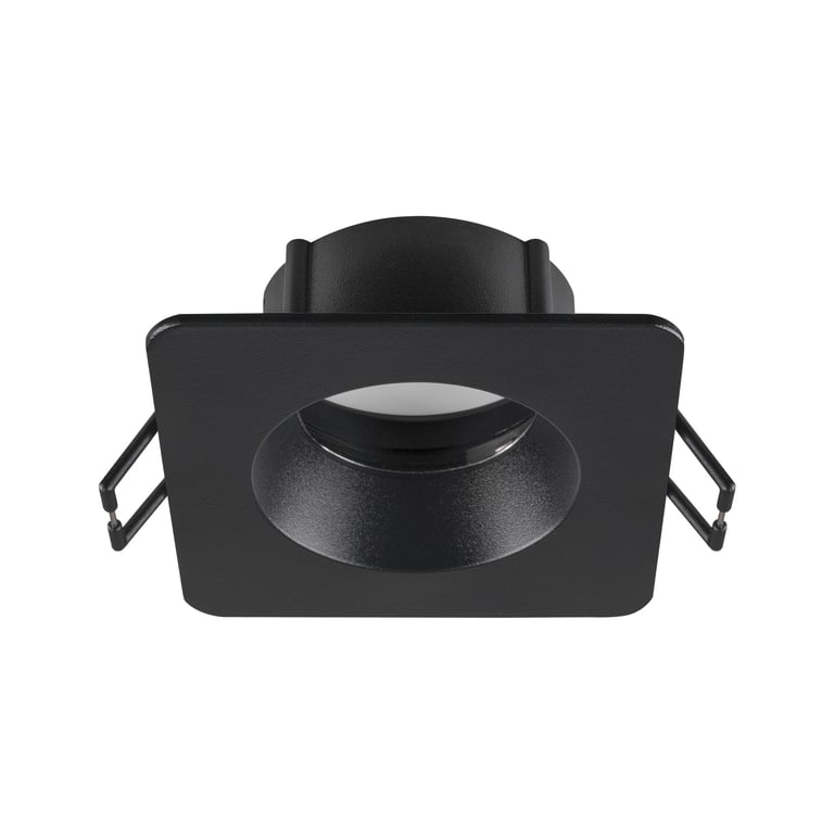NEW TRIA® 68, plafondinbouwring, L: 8.2 B: 8.2 H: 3.4 cm, IP 65, zwart