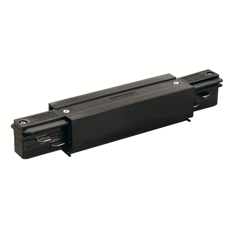 Doorverbinder voor 3-fase rail zwart